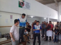 Presidente Joubert apresentando candidato a futuro Presidente Sr. Jair Stolfi
