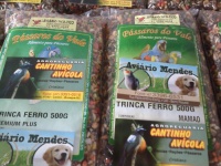 Apoio: Pássaros do Vale. Trinca Ferro Premium Plus/Mamão.Av Mendes, Av Tico-tico e Cantinho Avícol  